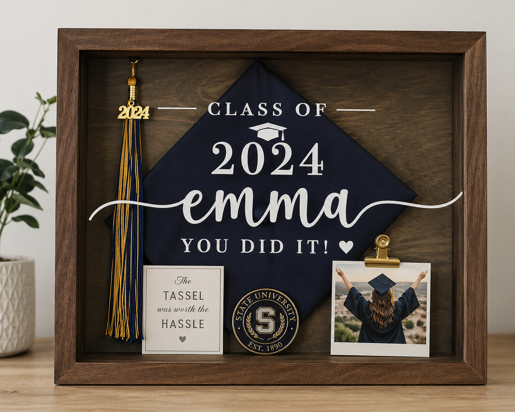 Customizable Graduation Shadow Box