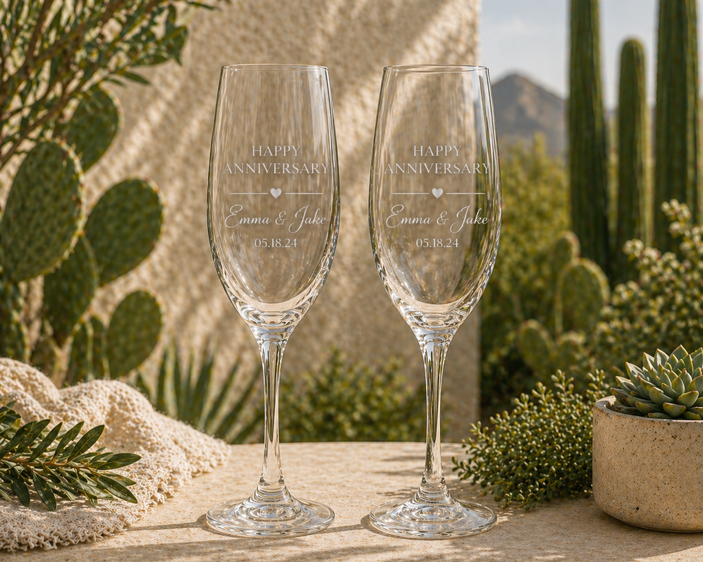 Custom Champagne Glass
