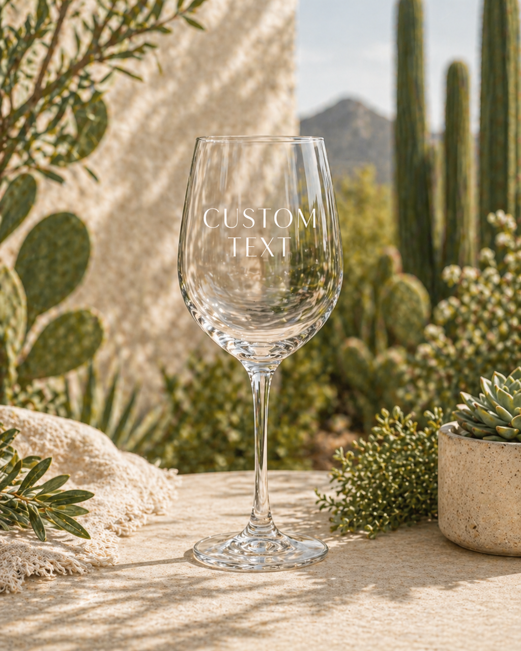 Custom White Wine Glass