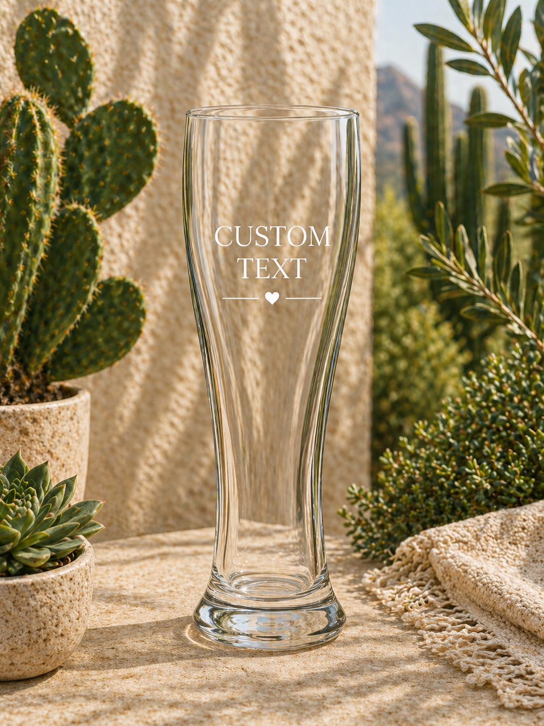 Custom 16 oz Beer Glass