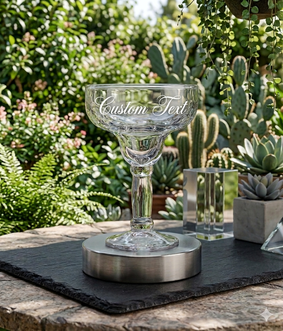 Custom Margarita Glass