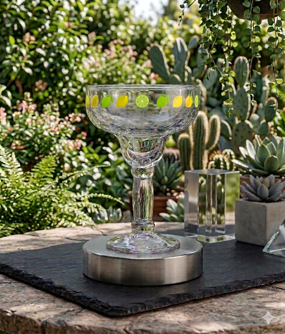 Custom Margarita Glass